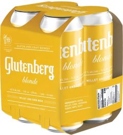 Glutenberg Craft Brewery - Gluten-Free Blonde Ale / 4-pack of 16 oz. cans