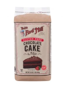 Bob's Red Mill Gluten Free Chocolate Cake Mix 16 oz Bag