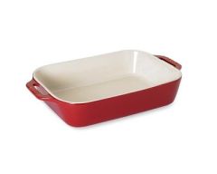 Staub 10.5"x7.5" Rectangular Baking Dish - Cherry