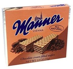 Manner - Chocolate Wafer Cookies / 2.65 oz.