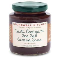 Stonewall Kitchen - Dark Chocolate Sea Salt Caramel Sauce / 12.5 oz.