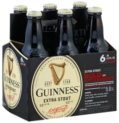 Guinness Extra Stout / 6-pack of 11.2 oz. bottles