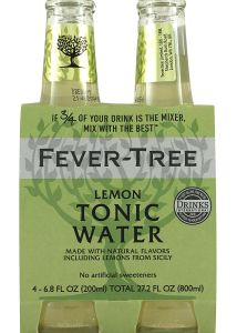 Fever-Tree - Lemon Tonic Water / 4-pack of 200 ml. bottles
