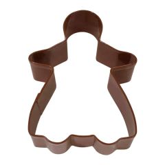 R & M- Cookie Cutter Gingerbread Girl/ Brown