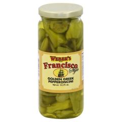 Weber's Golden Greek Pepperoncini - 15.5 oz Jar