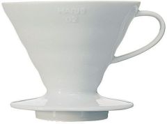 Hario V60 Ceramic Coffee Dripper 02 White