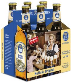 Hofbrau Original / 6-pack of 11.2 oz. bottles