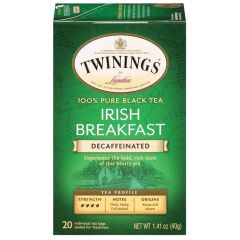 Twinings - Decaf Irish Breakfast Tea / 20 tea bags