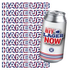Hamburg Brewing Company - A Little Bit Lager Now / 4-pack of 16 oz. cans