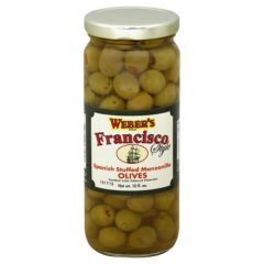 Weber's - Spanish Stuffed Manzanilla Olives / 10 oz.