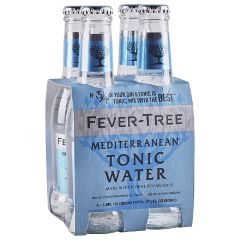 Fever-Tree - Mediterranean Tonic Water / 4-pack of 200 ml. bottles