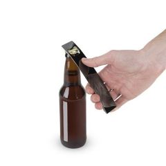 True- Luster Bottle Opener/ Black