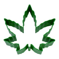 R & M- Cookie Cutter Marijuana Leaf/ Green
