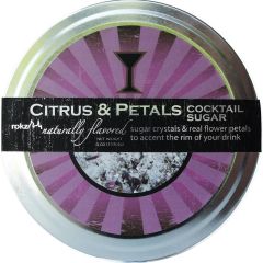 Rokz - Citrus & Petals Martini Sugar Rimmer / 4 oz.