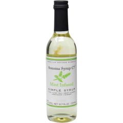 Sonoma Syrup Co. - Mint Infused Simple Syrup / 12.7 oz.