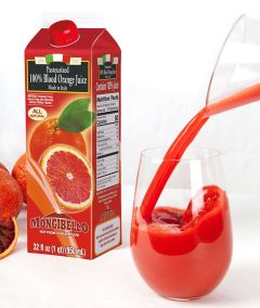 Mongibello Blood Orange Juice - 32 oz Carton