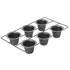 Chicago Metallic Professional Nonstick 6 Cup Popover Pan