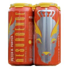 Resurgence Brewing Company Peter B. Porter / 4-pack of 16 oz. cans