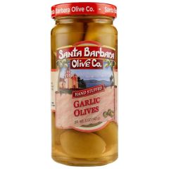 Santa Barbara Olive Co. - Garlic Stuffed Olives / 5 oz.