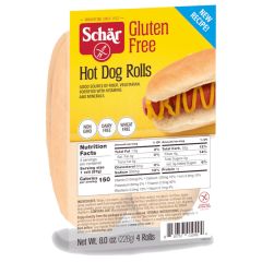 Schar - Gluten Free Hot Dog Rolls / 4 Rolls