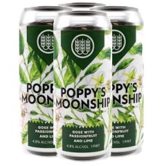 Schilling Beer Co. - Poppy’s Moonship Gose Passionfruit Lime / 4-pack of 16 oz. cans