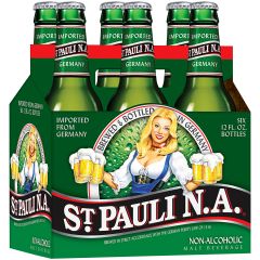 St. Pauli - NA Non-Alcoholic Beer / 6-pack of 12 oz. bottles