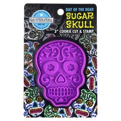 R & M- Cookie Cutter Sugar Skull Stamper