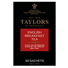 Taylors Of Harrogate English Breakfast Tea, 20 Count Bags