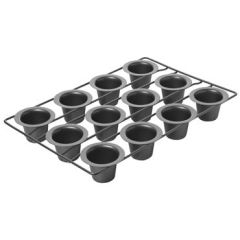 Chicago Metallic Professional Nonstick 12 Cup Mini Popover Pan