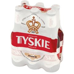 Tyskie - Gronie European Lager / 6-pack of 11.2 oz. bottles