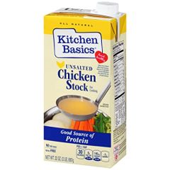 Kitchen Basics Unsalted Chicken Stock 32 oz