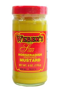 Weber's - Horseradish Mustard / 6 oz.