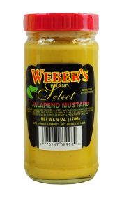 Webers Jalapeno Mustard 6 OZ