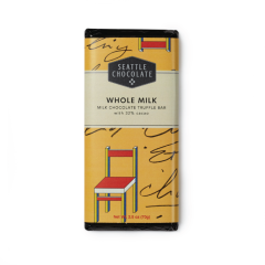 Seattle Chocolate - Whole Milk Chocolate Truffle Bar / 2.5 oz.