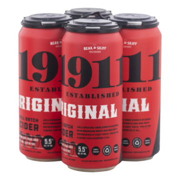 1911 Original Hard Cider / 4-pack of 16 oz. cans