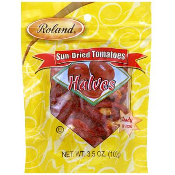 Roland Sun Dried Tomato Halves - 3.5 oz Bag