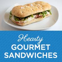 Hearty Gourmet Sandwiches at The Kitchen